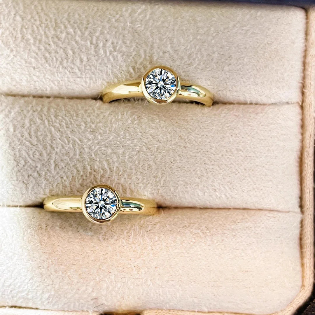 Anillo De oro Real De 14k con diamantes para mujer para unirse a la fiesta, Anillos De piedras preciosas De peridoto, joyería De compromiso con diamantes De boda, caja De anillo fino exclusivo timesup